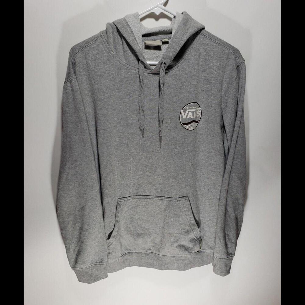 Mens Vans Off The Wall Long Sleeve Pullover‎ Hoodie Sweatshirt Size Medium M